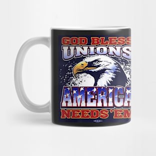 God Bless Unions Mug